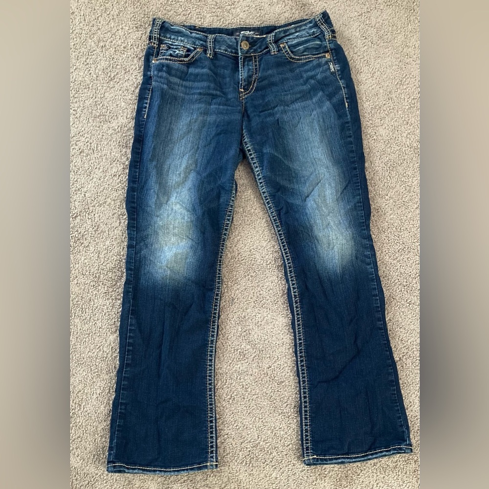Women’s Silver Jeans size W31/L31. EUC. No rips or tears.